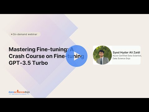 Mastering fine-tuning: A crash course on fine-tuning GPT-3.5 turbo