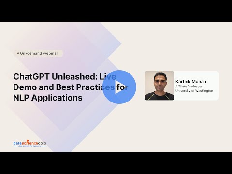 ChatGPT unleashed: Live demo and best practices for NLP applications