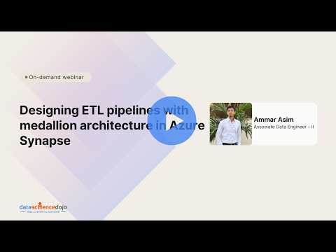 Designing ETL pipelines with medallion architecture in Azure Synapse