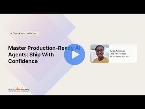 Master production-ready AI agents: Evaluate & ship with confidence