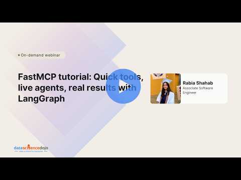 FastMCP tutorial: Quick tools, live agents, real results with LangGraph
