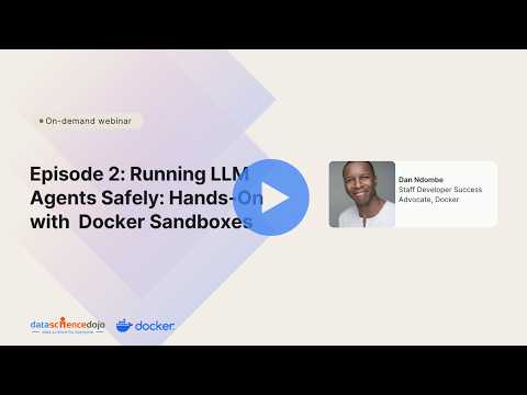 Part 2 – running your LLM agent safely: Hands-on with Docker Sandboxes