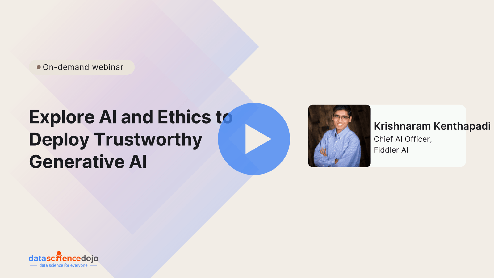 Explore AI and ethics to deploy trustworthy generative AI