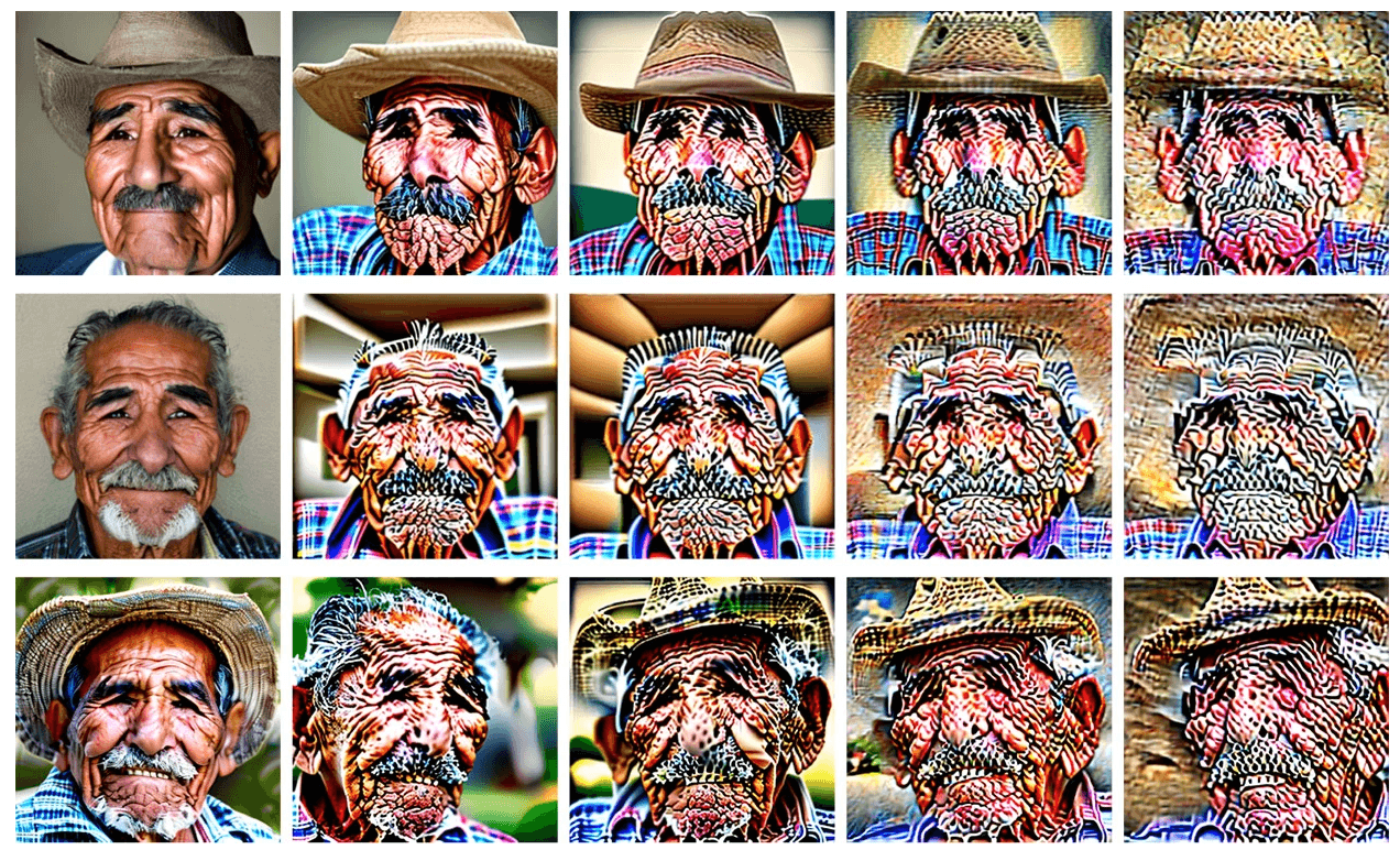 AI cannibalism/ model collapse example