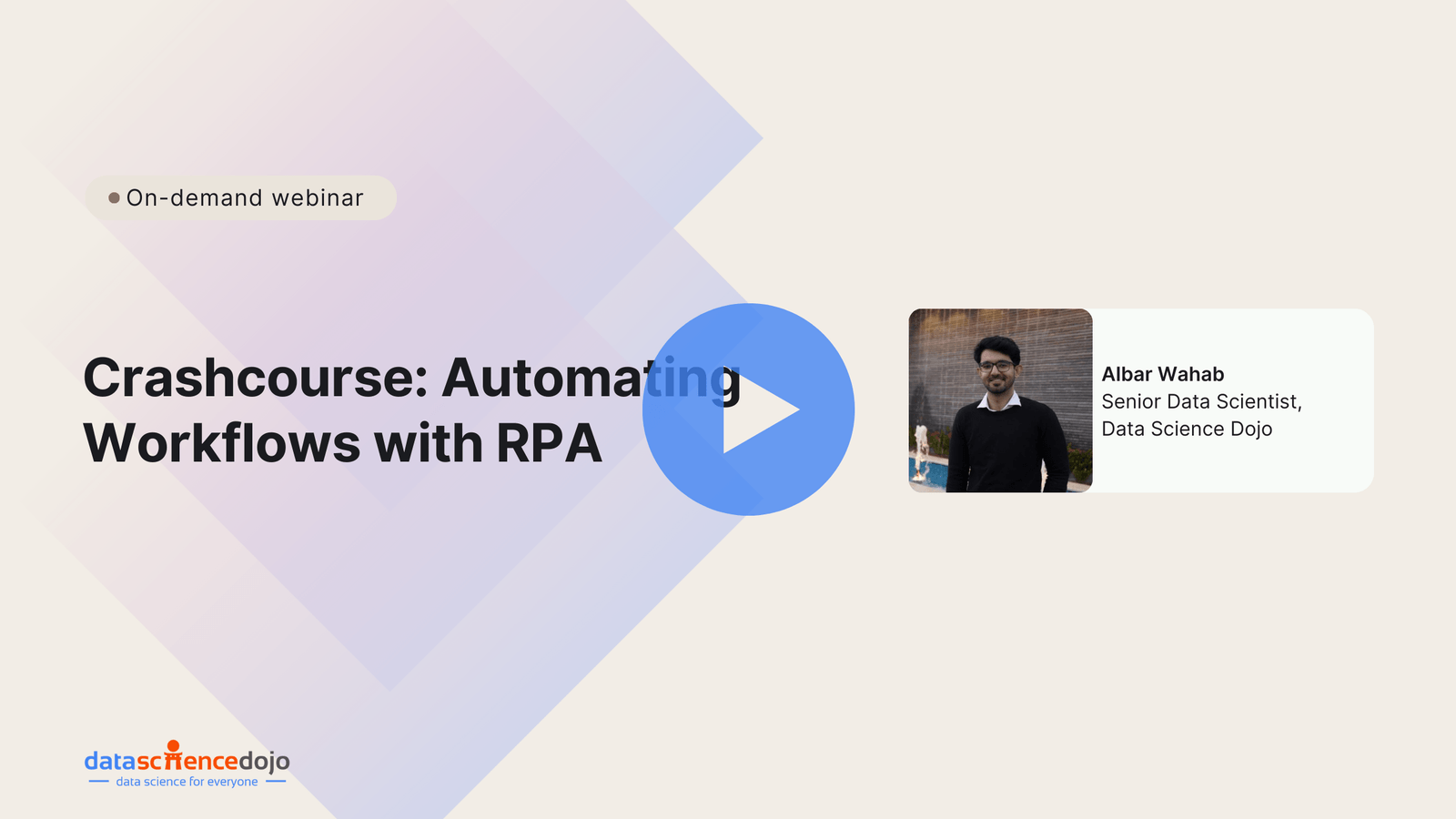 Crashcourse: Automating workflows with RPA