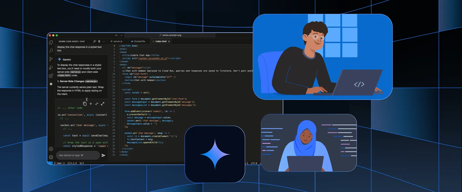 Top vibe coding framework - Gemini Code Assist